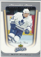 2005-06 Upper Deck MVP Rookies Alexander Steen RC #413 Maple Leafs